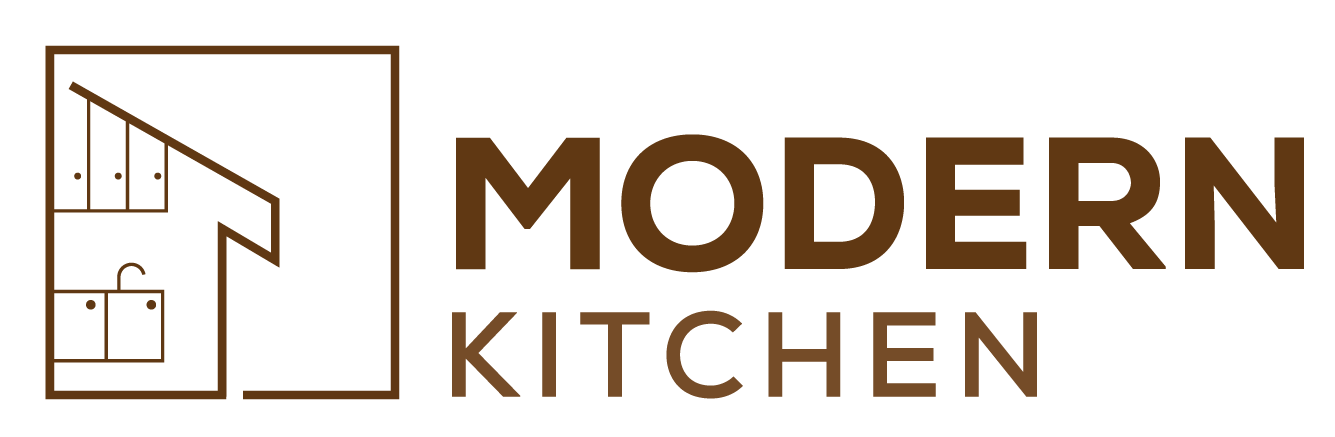 Modern Kitchen White Logo